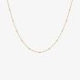 Hot Diamonds HD X Golden Edit 32-39cm Embrace Bead Chain Neclace CH097