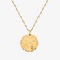 Hot Diamonds HD X Golden Edit Large Lunar Pendant Necklace DP838