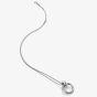 Hot Diamonds Woven Silver Open Circle Necklace DP866