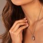 Hot Diamonds Two-Colour Bee Locket Necklace DP878