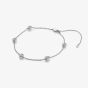 Hot Diamonds Tender White Topaz Intermittent Bracelet DL580
