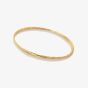 Hot Diamonds Entwine 18ct Gold Plated Diamond Woven Bangle Bangle DL640