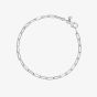 Hot Diamonds Sterling Silver Paperclip Chain Bracelet DL703