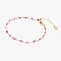 Hot Diamonds HD X Golden Edit Golden Edit Pink Ocean Bracelet DL656