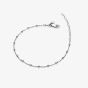Hot Diamonds HD X Tasha Ghouri Silver Bead Bracelet DL680