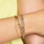 Hot Diamonds HD X Tasha Ghouri Silver Link Bracelet DL682