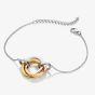 Hot Diamonds Three Colour Trio Circle Bracelet DL707