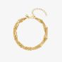Hot Diamonds HD X Tasha Ghouri Gold Plated Multi Strand Bracelet DL691