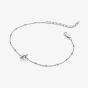 Hot Diamonds Sterling Silver Diamond Coupled Bracelet DL726