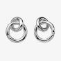 Hot Diamonds Eternity Silver Diamond Circles Stud Earrings DE308