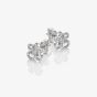 Hot Diamonds Tender Sterling Silver White Topaz Diamond Cluster Stud Earrings DE836