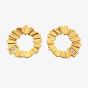Hot Diamonds X Gold Edit Believe Gold Plated Diamond Open Circle Stud Earrings DE837