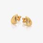 Hot Diamonds X Golden Edit Paris Gold Plated Diamond Stud Earrings DE839