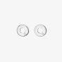Hot Diamonds Amulets Silver Circle Stud Earrings DE709