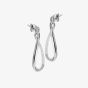 Hot Diamonds Flourish Silver Dropper Earrings DE742