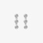 Hot Diamonds Tender White Topaz Triple Drop Earrings DE585