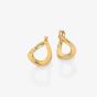 Hot Diamonds HD X Golden Edit Soul Twist Hoop Earrings DE660