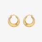 Hot Diamonds HD X Golden Edit Soul Statement Hoop Earrings DE672