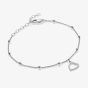 Hot Diamonds Silver Whisper Sterling Silver Marvellous Mum Bracelet SWB012