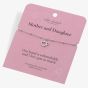 Hot Diamonds Silver Whisper Sterling Silver Mum & Daughter Bracelet SWB005