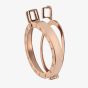 Hot Diamonds Emozioni 18ct Rose Gold Plated 33mm Coin Keeper EK004