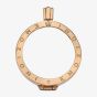 Hot Diamonds Emozioni 18ct Rose Gold Plated 33mm Coin Keeper EK004