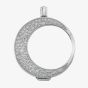 Hot Diamonds Emozioni Mezzaluna Silver 33mm Coin Keeper EK012