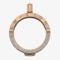 Hot Diamonds Emozioni Reflessi Rose Gold 33mm Coin Keeper EK046