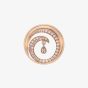 Hot Diamonds Emozioni Oceano Teardrop Rose Gold Plated 33mm Coin EC527