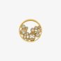 Hot Diamonds Emozioni Freedom Gold Plated 25mm Coin EC554