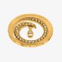 Hot Diamonds Emozioni Oceano Teardrop Gold Plated 33mm Coin EC563