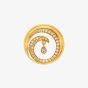 Hot Diamonds Emozioni Oceano Teardrop Gold Plated 33mm Coin EC563