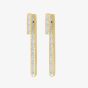 Gaia Bar Dropper Earrings VJE10316 YGP