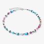 Coeur De Lion GeoCUBE Multicolour Vintage Necklace 2840/10-1544
