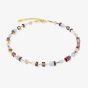 Coeur De Lion GeoCUBE Iconic Precious Golden Blush Necklace 4905/10-1924