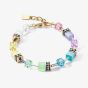 Coeur De Lion GeoCUBE Iconic Gentle Multicolour Bracelet 2838/30-1576