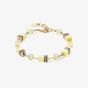 Coeur De Lion GeoCUBE Iconic Gold Tone Mono Gold Bracelet 4020/30-0120