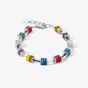 Coeur De Lion GeoCUBE Classic Update Pop Art Bracelet 4509/30-1581