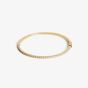 Coeur De Lion Eternal Love Gold Tone Cubic Zirconia Bangle 0146/32-1816