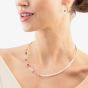 Coeur De Lion Eternal Love Gold Tone Cubic Zirconia Big Hoop Earrings 0147/23-1816