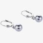 Coeur De Lion Silver Tone Ball Drop Earrings 4932/20-1700