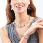 Coeur De Lion GeoCUBE Iconic Aqua Blue Drop Earrings 2838/20-2007