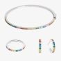 Coeur De Lion Eternal Love Multicolour Hoop Earrings 0146/23-1517