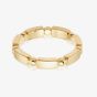 Daisy London Stacked Gold Plated Chunky Ring SRB9004_GP