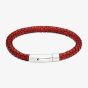 Unique Antique Red Leather Bracelet B543ARE/21CM