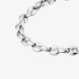 T H Baker Stainless Steel Marine Link Bracelet LAB-296/21CM