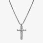 Unique Stainless Steel Cross Necklace AN-112/50CM