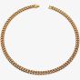 Unique Gold Tone Matte Curb Chain LAK-202/50CM