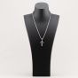 Unique Stainless Steel Cross Pendant AN-181/50CM