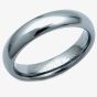 Unique Mens Tungsten Carbide Polished 5mm Ring TUR-21